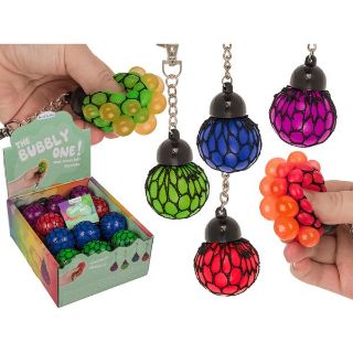 Obrázek z Klíčenka míček mačkací v síťce 5cm, 4dr (24) 